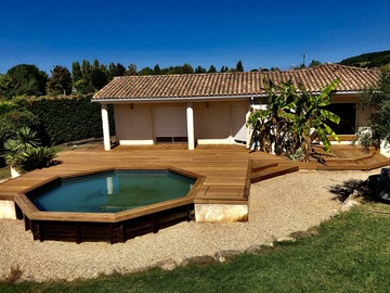 Terrasse bois exotique en IPE