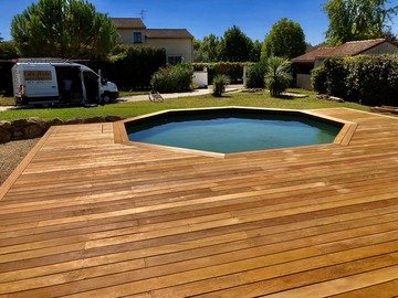 Terrasse bois exotique en IPE