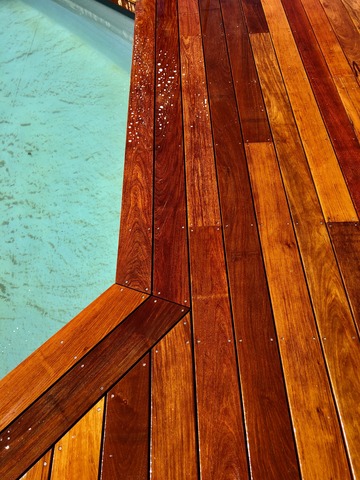 Terrasse bois exotique en IPE