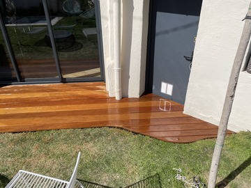 Terrasse bois exotique à TOULOUSE