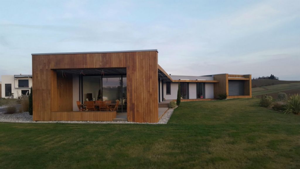 Bardage faux clair-voie a Colomier