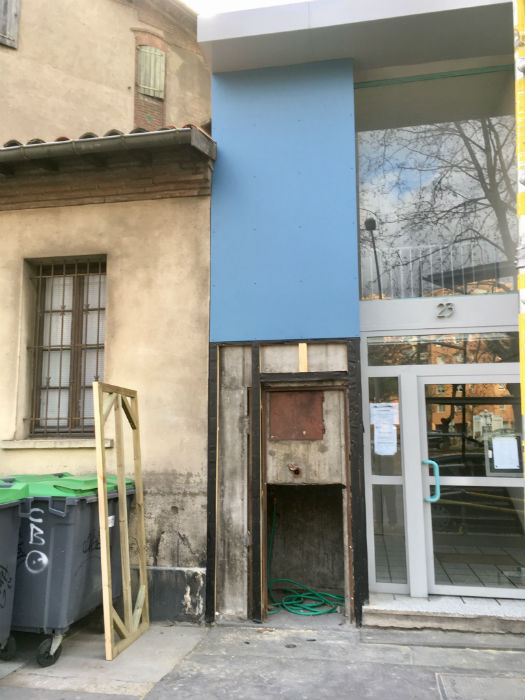 Bardage faux claire-voie en pin a Toulouse