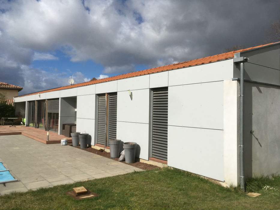 Bardage sans entretient  type Cannexel a Flourens FINI