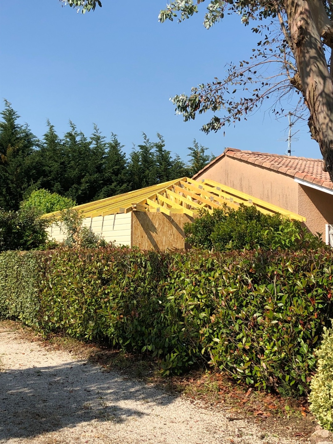 Ossature Bois cloison séparative  a Quint-Fonsegrive