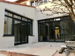 pose de garde corps intérieur inox